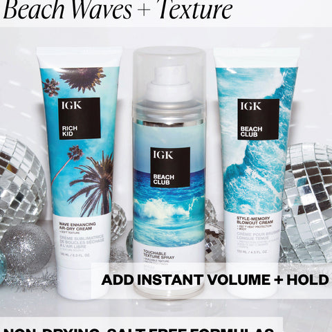 Corinadoeshair - Just curled your hair and it STILL looks flat? If that's  you, I recommend trying a volumizing texture spray. My fave is by IGK Hair.  Spritz the Beach Club Texture