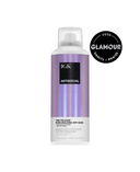 a white and purple bottle of hair care product