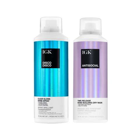 a couple of bottles of hair spray