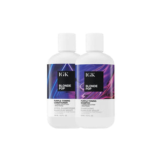 two bottles of hair products