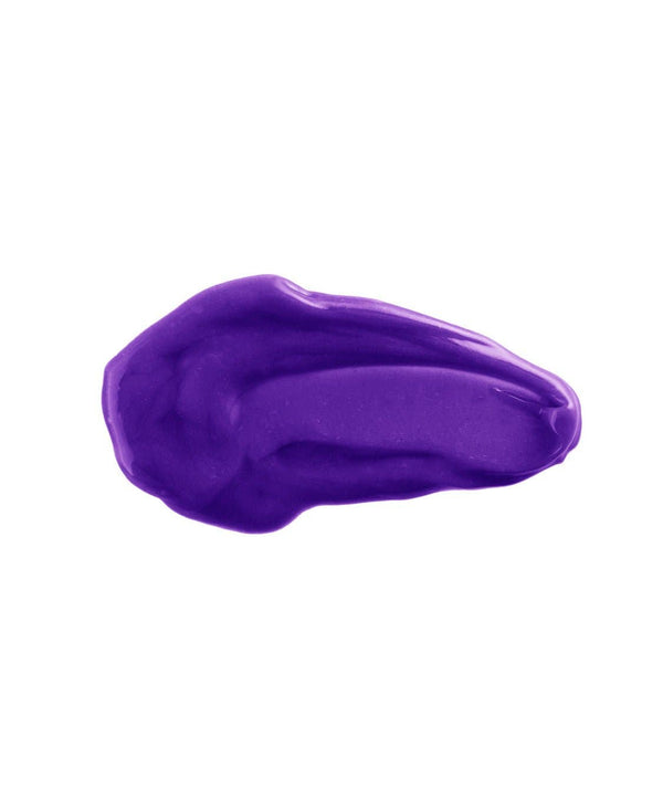 a purple paint smear