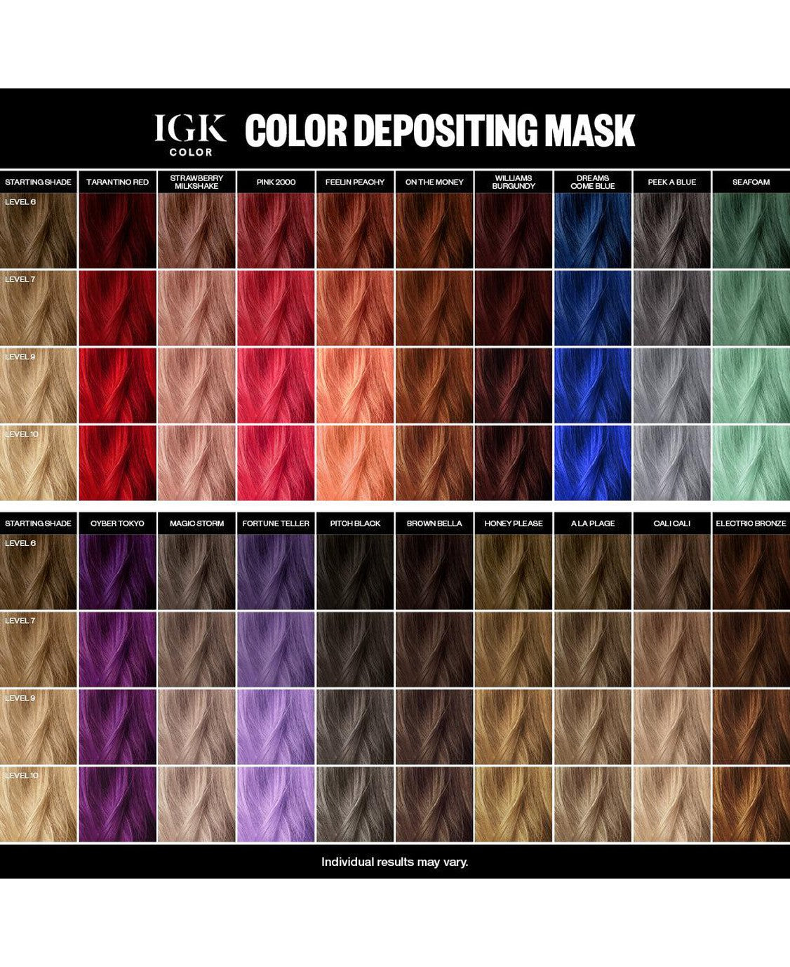 IGK Hair | Color Depositing Hair Mask