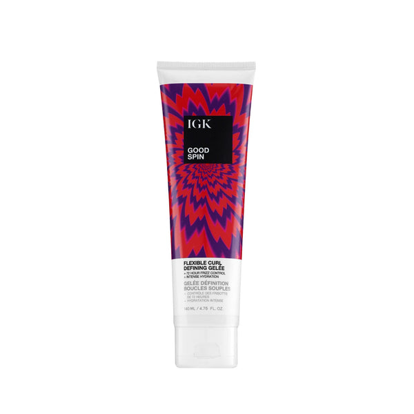 a tube of cream with a red and blue design